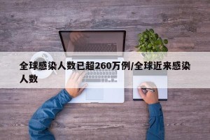全球感染人数已超260万例/全球近来感染人数