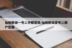 仙桃新城一号二手精装修/仙桃新城壹号二期户型图
